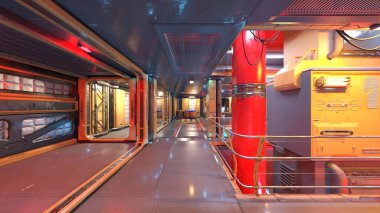 Gözlem tabanının 3B görüntülemesi 