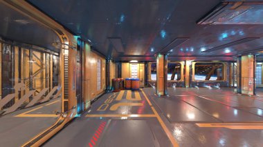 Gözlem tabanının 3B görüntülemesi 