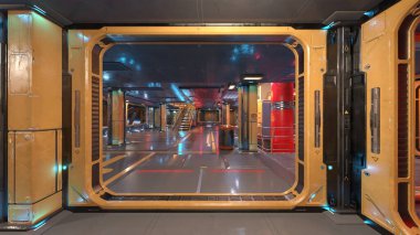 Gözlem tabanının 3B görüntülemesi 