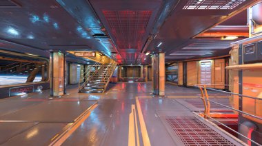 Gözlem tabanının 3B görüntülemesi 