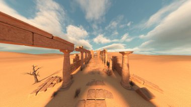 Eski harabelerin 3D yansıması