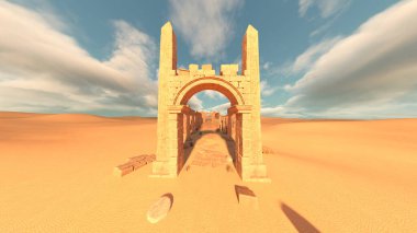 Eski harabelerin 3D yansıması