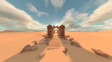 Eski harabelerin 3D yansıması