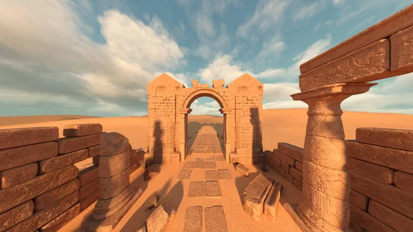 Eski harabelerin 3D yansıması