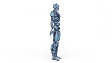 Bir robotun 3D canlandırması
