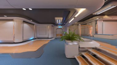 İnceleme tabanının 3B CG yorumlaması