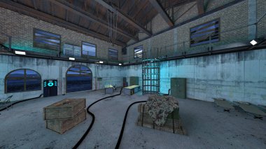 Hangarın 3 boyutlu canlandırması