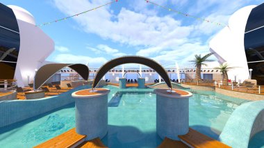 Gemi güvertesinin 3D görüntülemesi