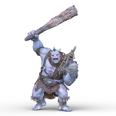 Bir canavarın 3D canlandırması