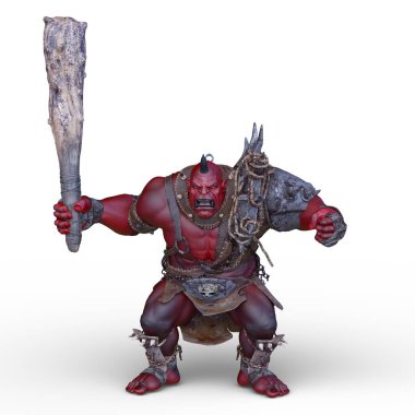 Bir canavarın 3D canlandırması