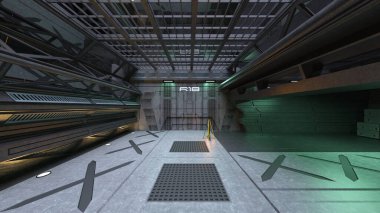 Deponun 3B görüntülemesi