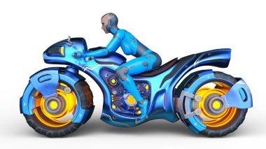 Hız bisikletinin 3B görüntülemesi