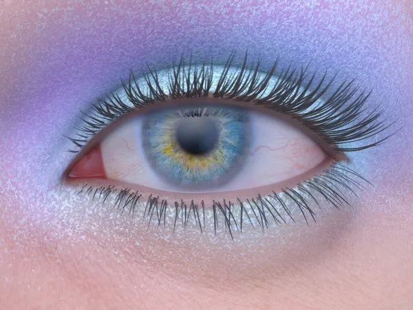 Rendering Des Asia Eye Make — Stockfoto