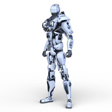 Bir robotun 3D canlandırması