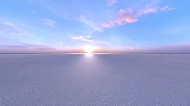 Çölün 3 boyutlu canlandırması