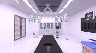 Laboratuvarın 3B görüntülemesi