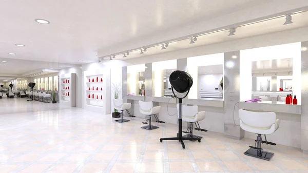 Rendu Salon Coiffure — Photo