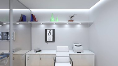Laboratuvarın 3B görüntülemesi
