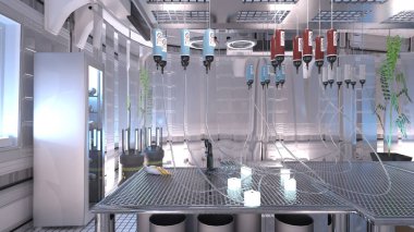 Araştırma kurumunun 3B sunumu