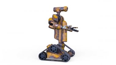 Bir robotun 3D canlandırması