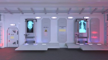 Laboratuvarın 3B görüntülemesi