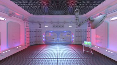 Laboratuvarın 3B görüntülemesi