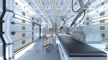 Ameliyathanenin 3 boyutlu görüntülemesi