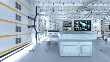 Ameliyathanenin 3 boyutlu görüntülemesi