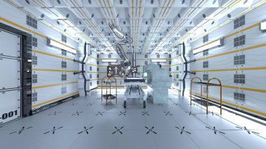 Ameliyathanenin 3 boyutlu görüntülemesi