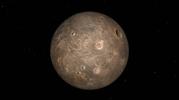 惑星の3Dレンダリング — ストック写真