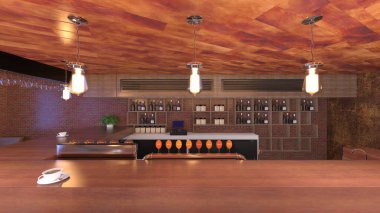 Çubuğun 3B görüntülemesi