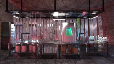 Araştırma kurumunun 3B sunumu