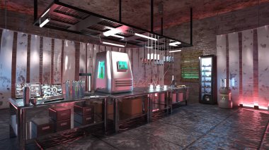 Araştırma kurumunun 3B sunumu