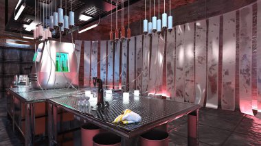 Araştırma kurumunun 3B sunumu