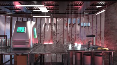 Araştırma kurumunun 3B sunumu