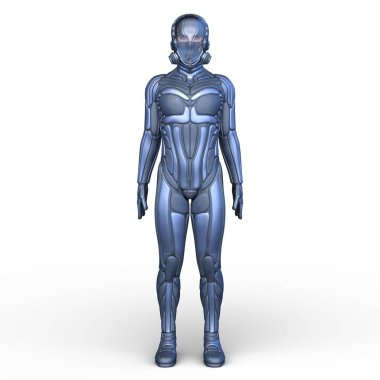 Bir siber adamın 3 boyutlu canlandırması