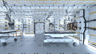 Ameliyathanenin 3 boyutlu görüntülemesi