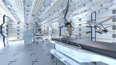 Ameliyathanenin 3 boyutlu görüntülemesi