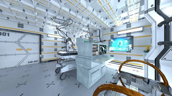 Ameliyathanenin 3 boyutlu görüntülemesi