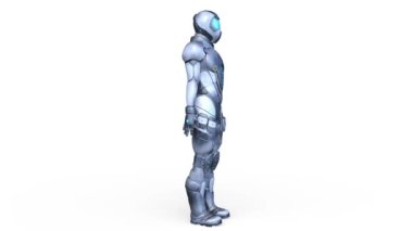 Bir robotun 3D canlandırması