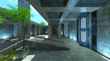 Eski harabelerin 3D yansıması