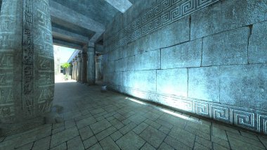 Eski harabelerin 3D yansıması