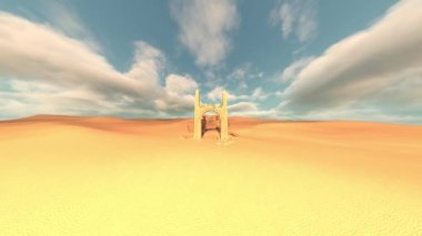 Eski harabelerin 3D yansıması