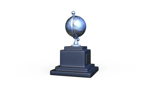 Rendering Global Trophy — 图库视频影像