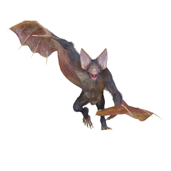 怪物蝙蝠的3D渲染 — 图库照片