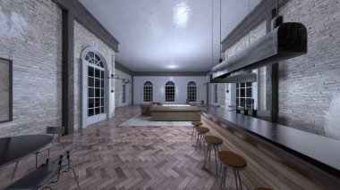 Çubuğun 3B görüntülemesi