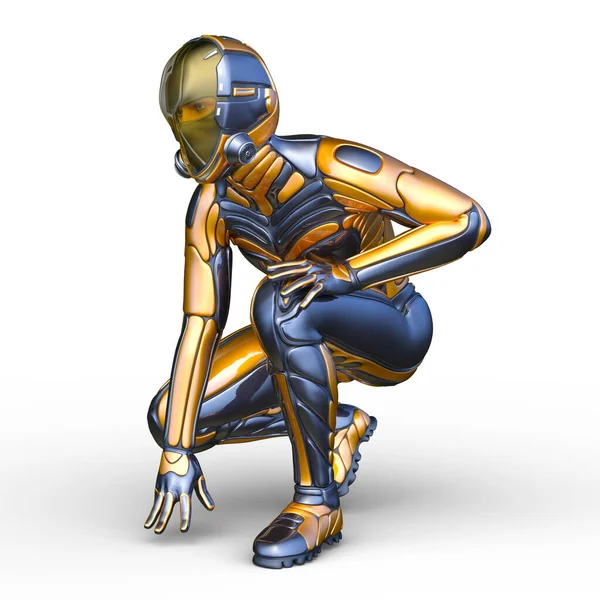 Bir siber adamın 3 boyutlu canlandırması