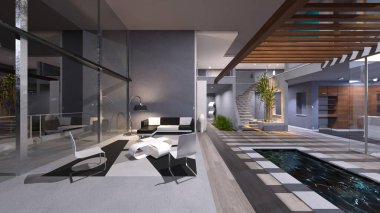 3 boyutlu bölmeli yemek hazırlama