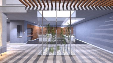 3 boyutlu bölmeli yemek hazırlama