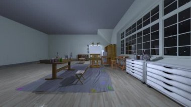 Atölyenin 3B görüntülemesi